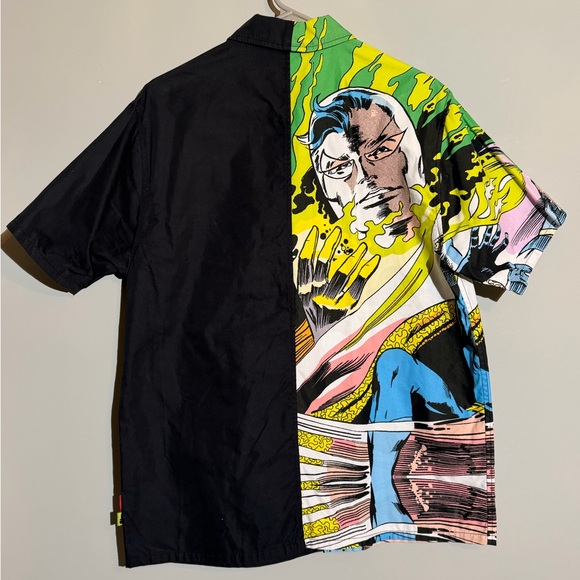 Teddy Fresh Black and Multicolor Marvel Graphic Shirt - Picture 4 of 9